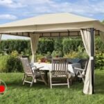 Cenador Sunset Classic, 3x4m, champán