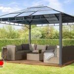 Cenador techo fijo Sunset Deluxe, 4x4m