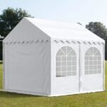 Carpa 3X4 MAX PVC 800 2.0 Blanca con ventanas