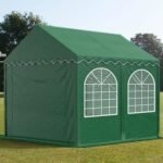 Carpa 3X4 MAX PVC 800 2.0 Verde con ventanas