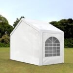Carpa 3X2 BASICA PE 350 Blanca con ventanas