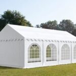Carpa 3X9 PLUS PVC 750 Blanca con ventanas