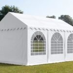 Carpa 4X6 MAX PVC 800 2.0 Blanca con ventanas