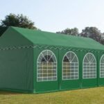Carpa 4X8 MAX PVC 800 2.0 Verde con ventanas