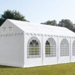 Carpa 4X8 MAX PVC 800 2.6 Blanca con ventanas