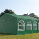 Carpa 5X8 MAX PVC 800 2.0 Verde con ventanas