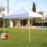 Carpa Plegable Básica 3×3 Sin laterales Blanca