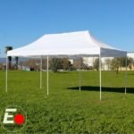 Carpa Plegable Básica 3x6 Sin laterales Blanca