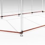 Base reforzada para carpas 4x6m