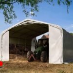 Carpa Agrícola para forraje 6x6 PVC 850 Gris