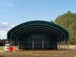 Carpa para Ganado 8x8 PVC 2300 Verde oscuro - Imagen 3